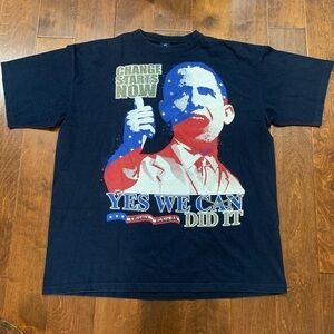 Obama President Campaign 2008 USA 2XL